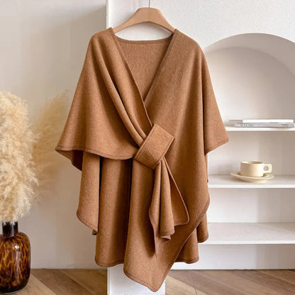 Poncho de Lujo Abrigo Cortaviento