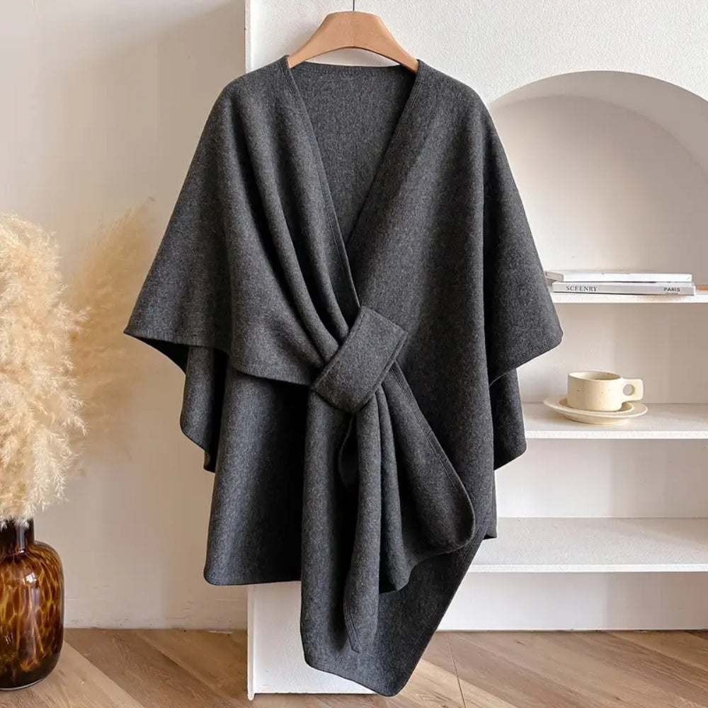 Poncho de Lujo Abrigo Cortaviento