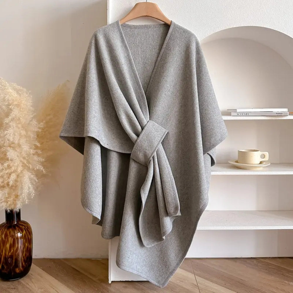 Poncho de Lujo Abrigo Cortaviento