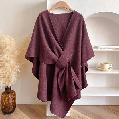 Poncho de Lujo Abrigo Cortaviento