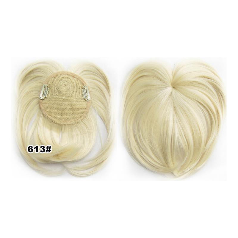 Postizo capilar de pelo corto natural para mujer