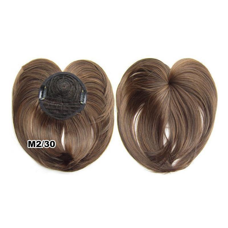 Postizo capilar de pelo corto natural para mujer