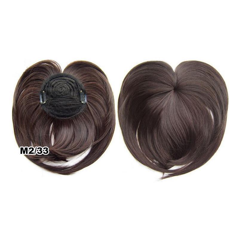Postizo capilar de pelo corto natural para mujer