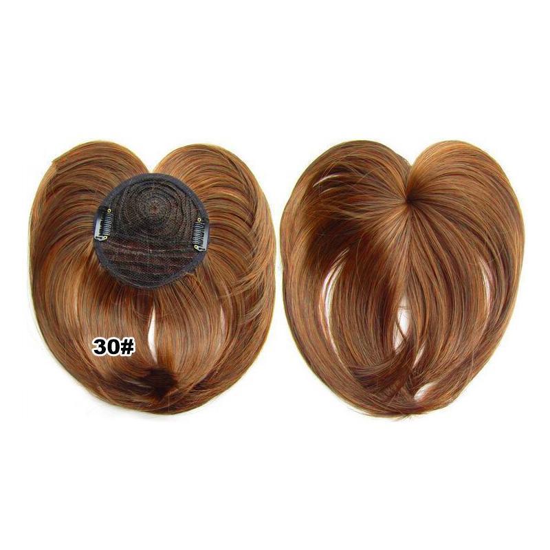 Postizo capilar de pelo corto natural para mujer