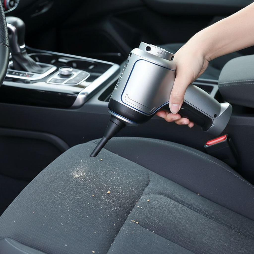Potente Aspiradora Inalámbrica para Automóviles para Limpieza Profunda