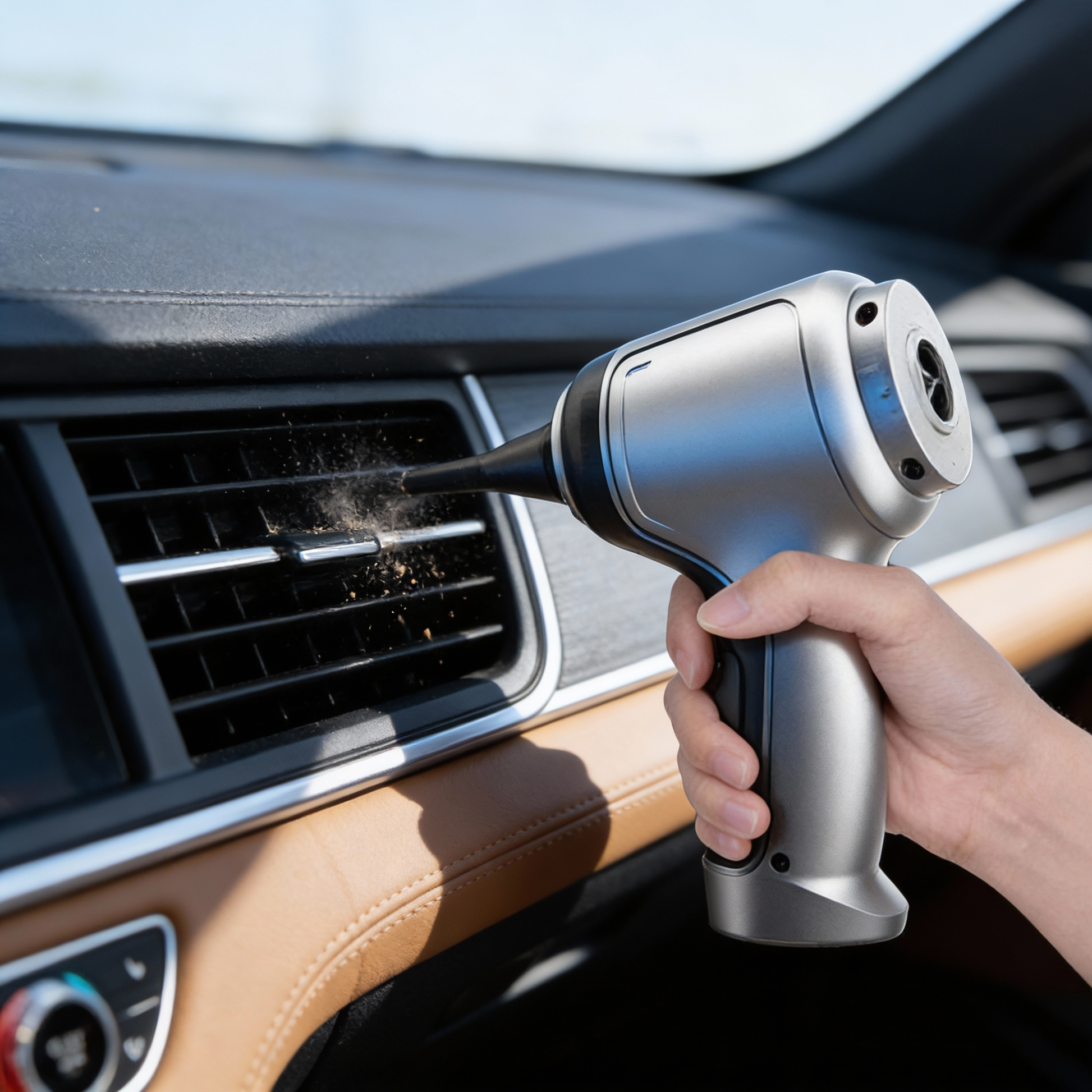 Potente Aspiradora Inalámbrica para Automóviles para Limpieza Profunda