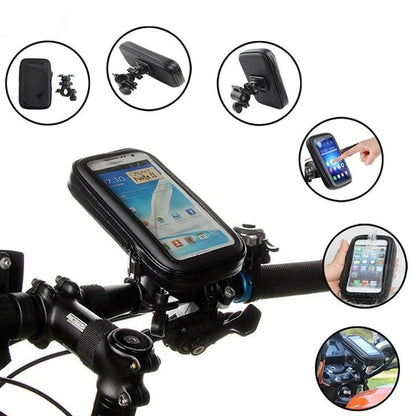Powerbank de 15W - Soporte Impermeable para Manillar de Bicicleta