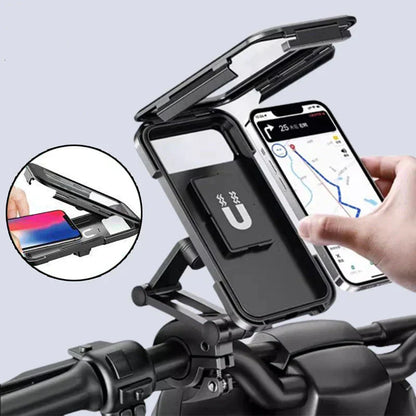 Powerbank de 15W - Soporte Impermeable para Manillar de Bicicleta