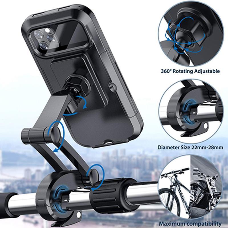 Powerbank de 15W - Soporte Impermeable para Manillar de Bicicleta