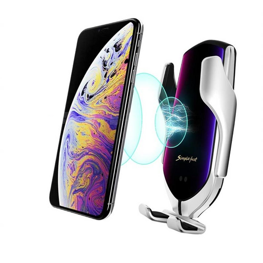 PREMIUM - Soporte de Teléfono con Sujeción Automática | Cargador Inalámbrico