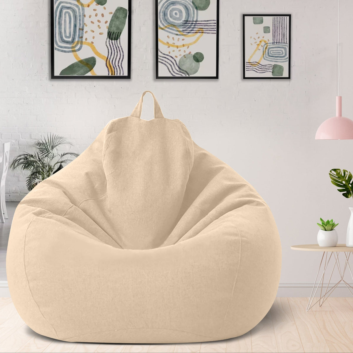 Funda de puf ergonómica, elegante y cómoda
