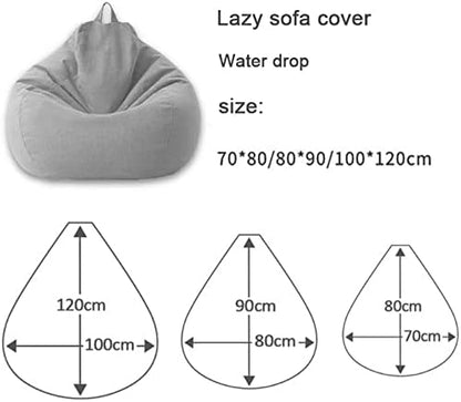 Funda de puf ergonómica, elegante y cómoda