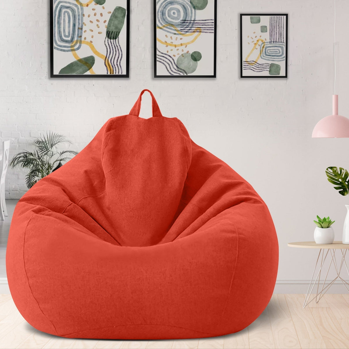 Funda de puf ergonómica, elegante y cómoda