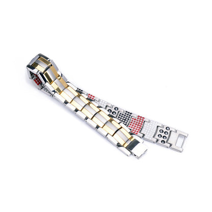 Pulsera Magnética Terapéutica de Titanio Magnovia™