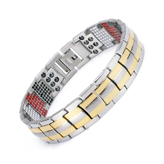Pulsera Magnética Terapéutica de Titanio Magnovia™
