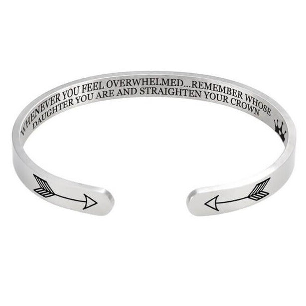 Recuerda de quién eres hija y coloca tu corona en su lugar | Pulsera