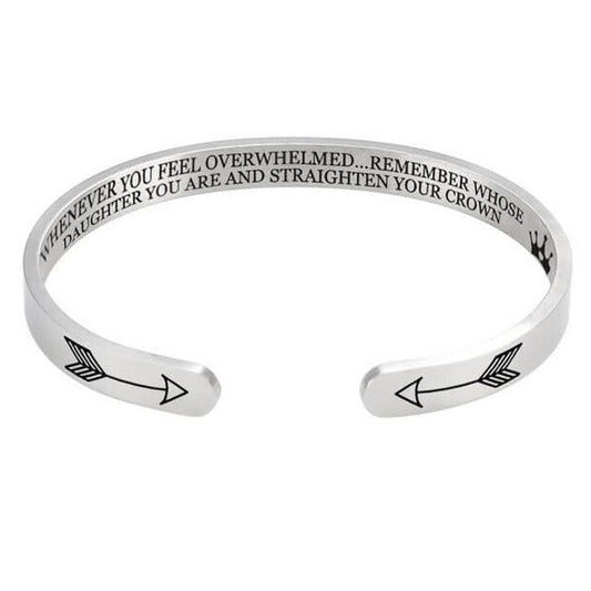 Recuerda de quién eres hija y coloca tu corona en su lugar | Pulsera