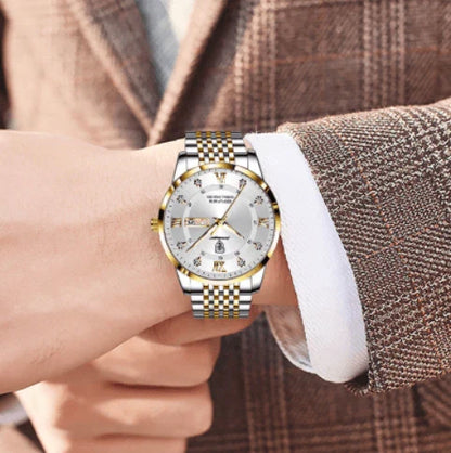Reloj clásico para hombre - Caja redonda de 41 mm