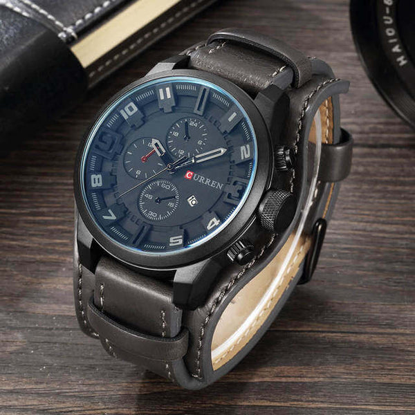 Reloj cronógrafo multifunción con fecha