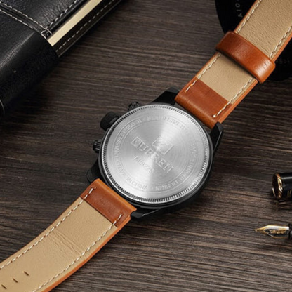 Reloj cronógrafo multifunción con fecha