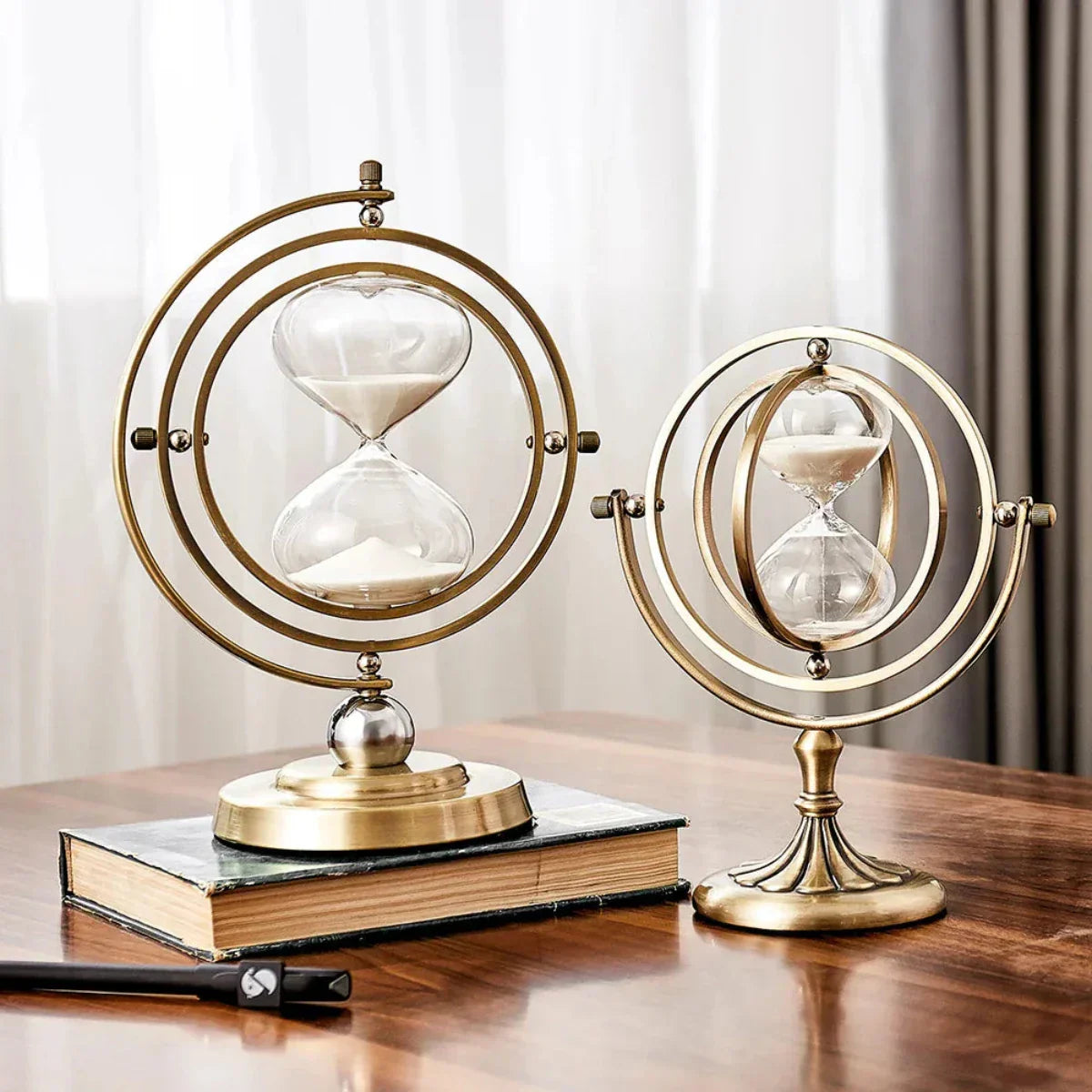 Reloj de Arena que Combina Belleza con Funcionalidad!
