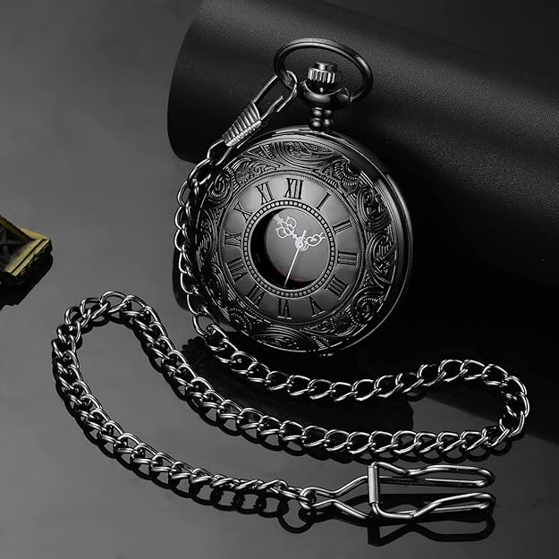 Reloj de bolsillo vintage atemporal - Kevin