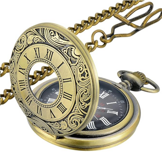 Reloj de bolsillo vintage atemporal - Kevin