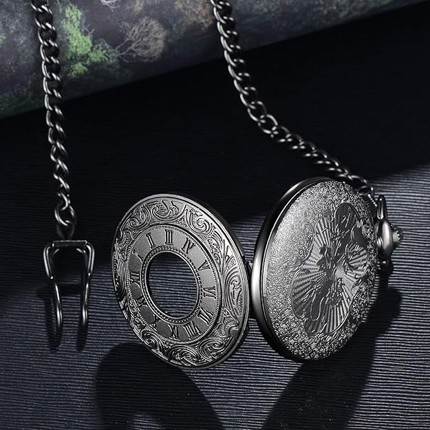 Reloj de bolsillo vintage atemporal - Kevin