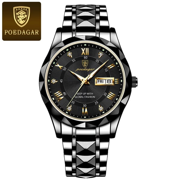 Reloj de lujo para hombres a prueba de agua de marca superior con función luminosa