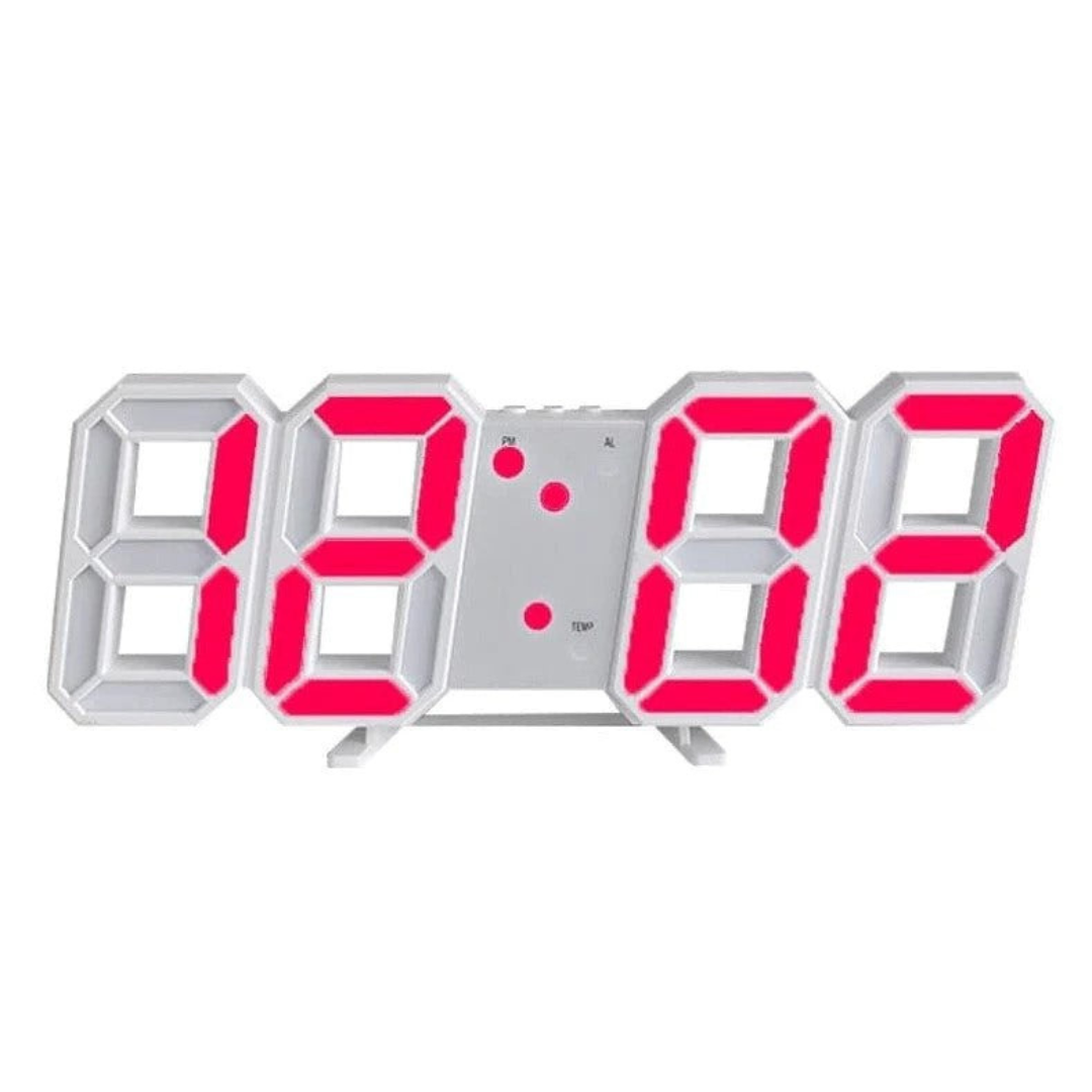 Reloj de Pared Digital 3D Moderno con Retroiluminación LED