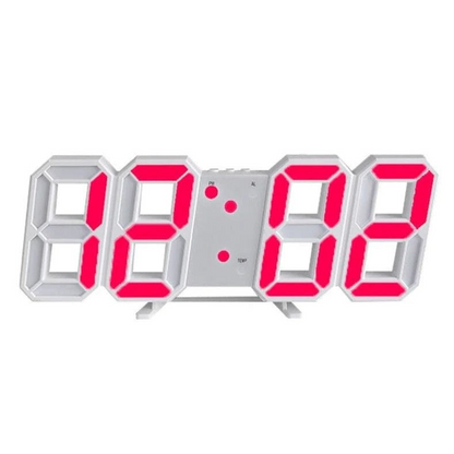 Reloj de Pared Digital 3D Moderno con Retroiluminación LED