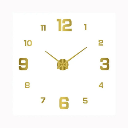 Reloj de Pared Elegante, Silencioso y Perfecto para Cualquier Habitación