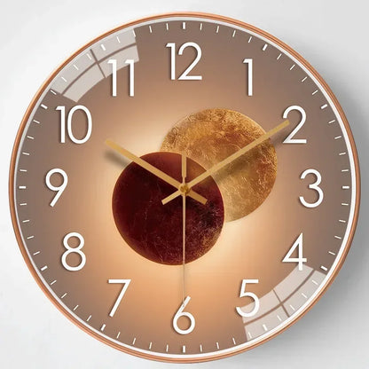 Reloj de Pared Elegante, Silencioso y Perfecto para Cualquier Habitación