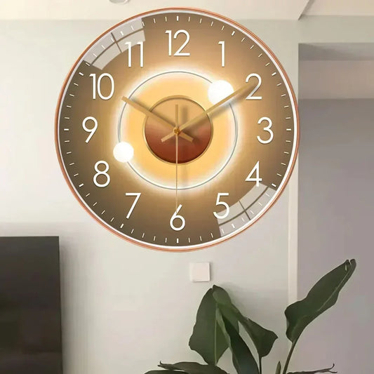 Reloj de Pared Elegante, Silencioso y Perfecto para Cualquier Habitación