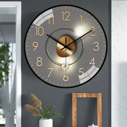 Reloj de Pared Elegante, Silencioso y Perfecto para Cualquier Habitación