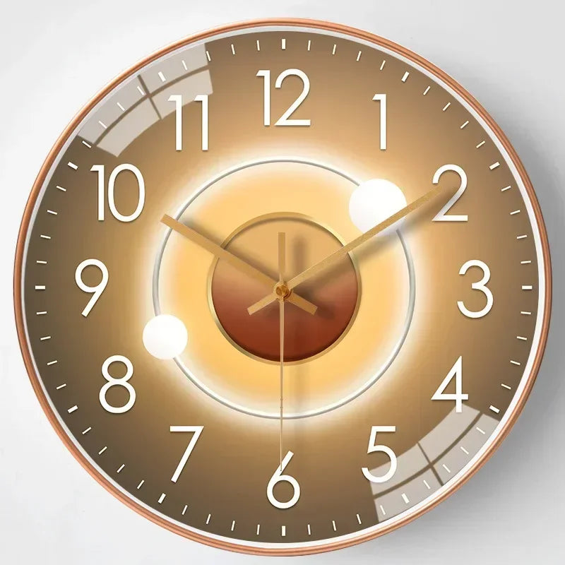 Reloj de Pared Elegante, Silencioso y Perfecto para Cualquier Habitación