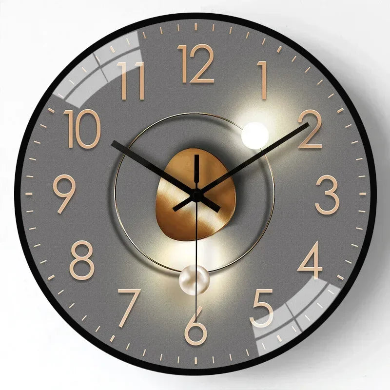 Reloj de Pared Elegante, Silencioso y Perfecto para Cualquier Habitación
