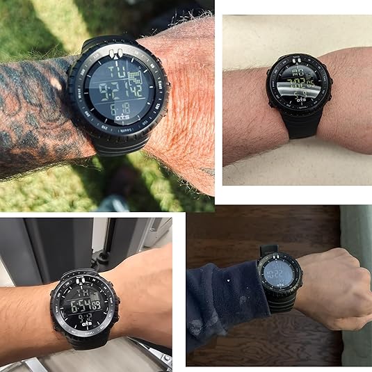Reloj Deportivo Digital Impermeable para Hombre - Henry