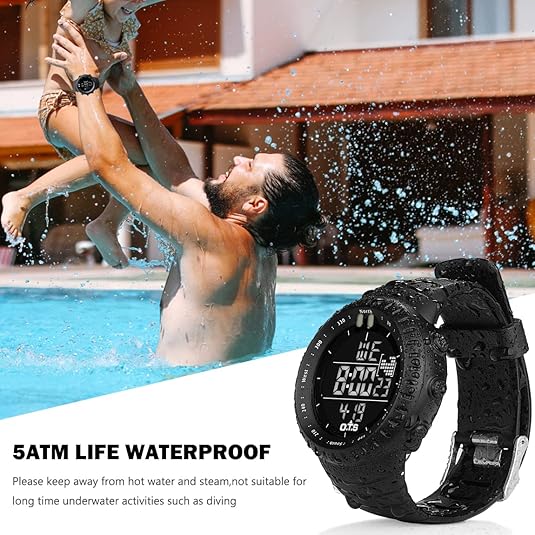 Reloj Deportivo Digital Impermeable para Hombre - Henry