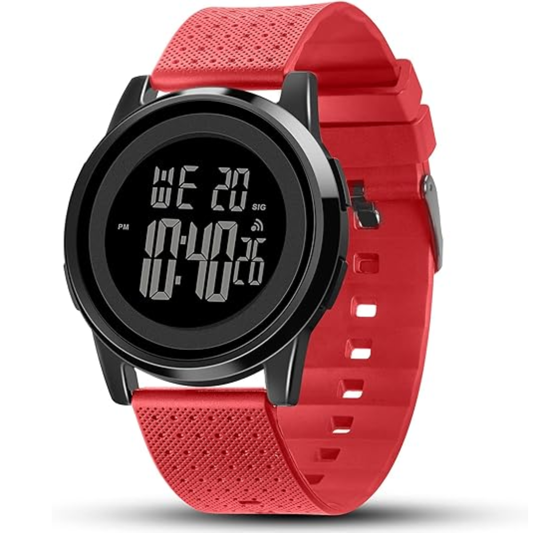 Reloj Deportivo Digital Ultra Delgado e Impermeable - Charlie