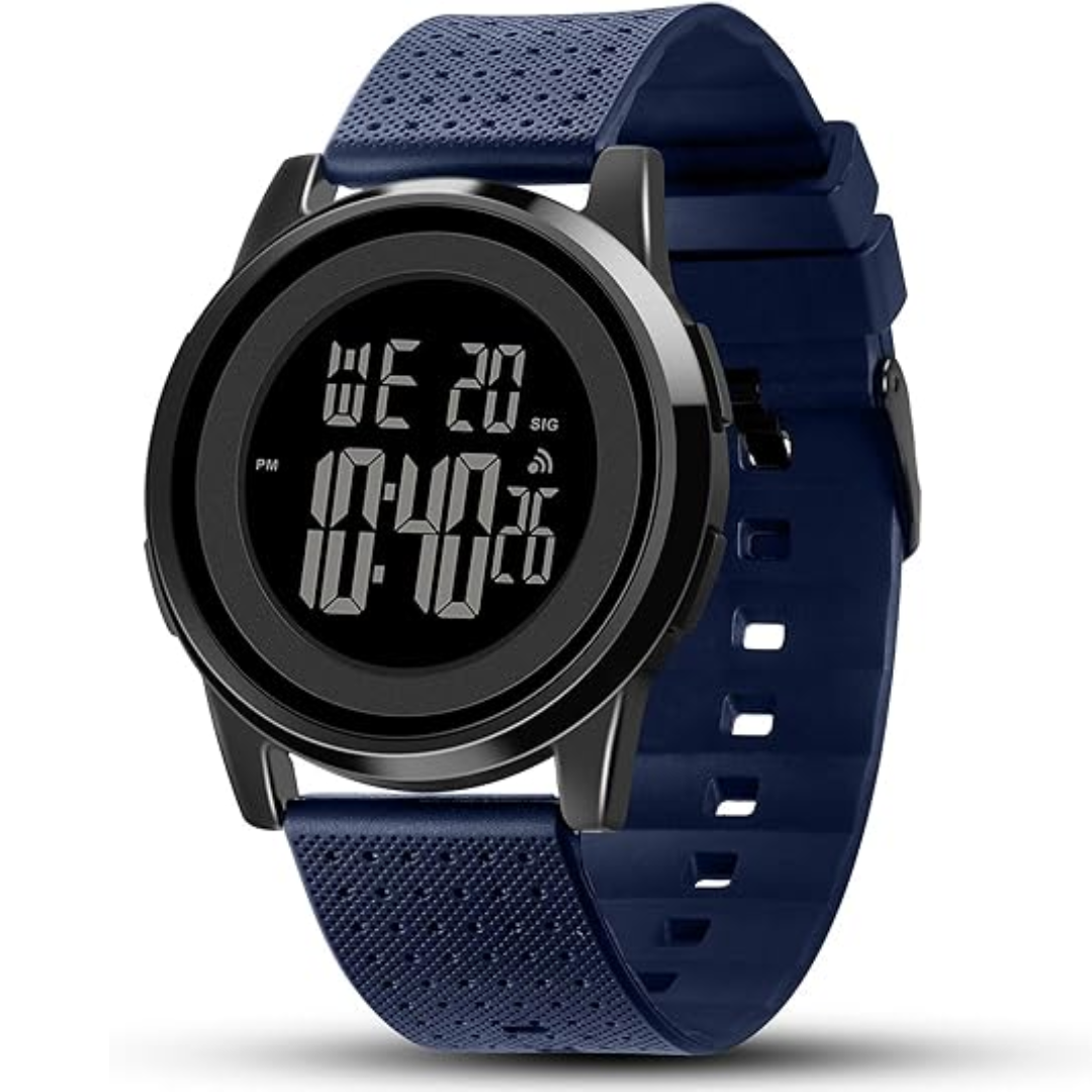Reloj Deportivo Digital Ultra Delgado e Impermeable - Charlie