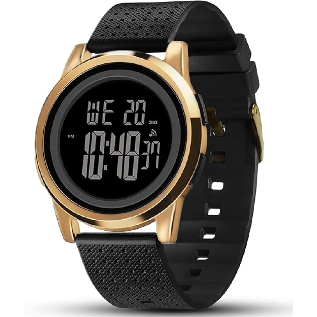 Reloj Deportivo Digital Ultra Delgado e Impermeable - Charlie
