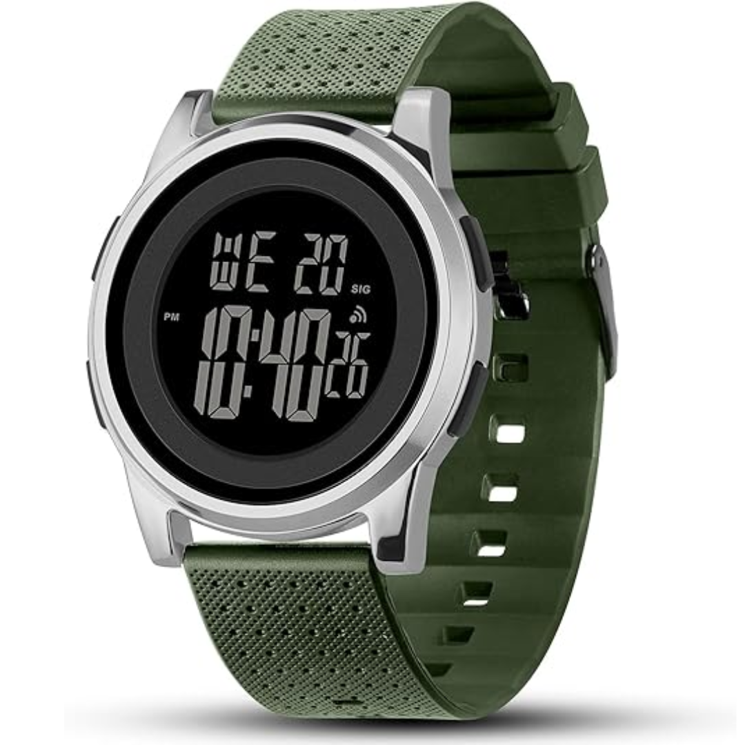 Reloj Deportivo Digital Ultra Delgado e Impermeable - Charlie