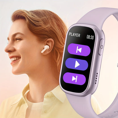 Reloj inteligente impermeable con monitor de actividad física y batería de larga duración para estilo de vida activo