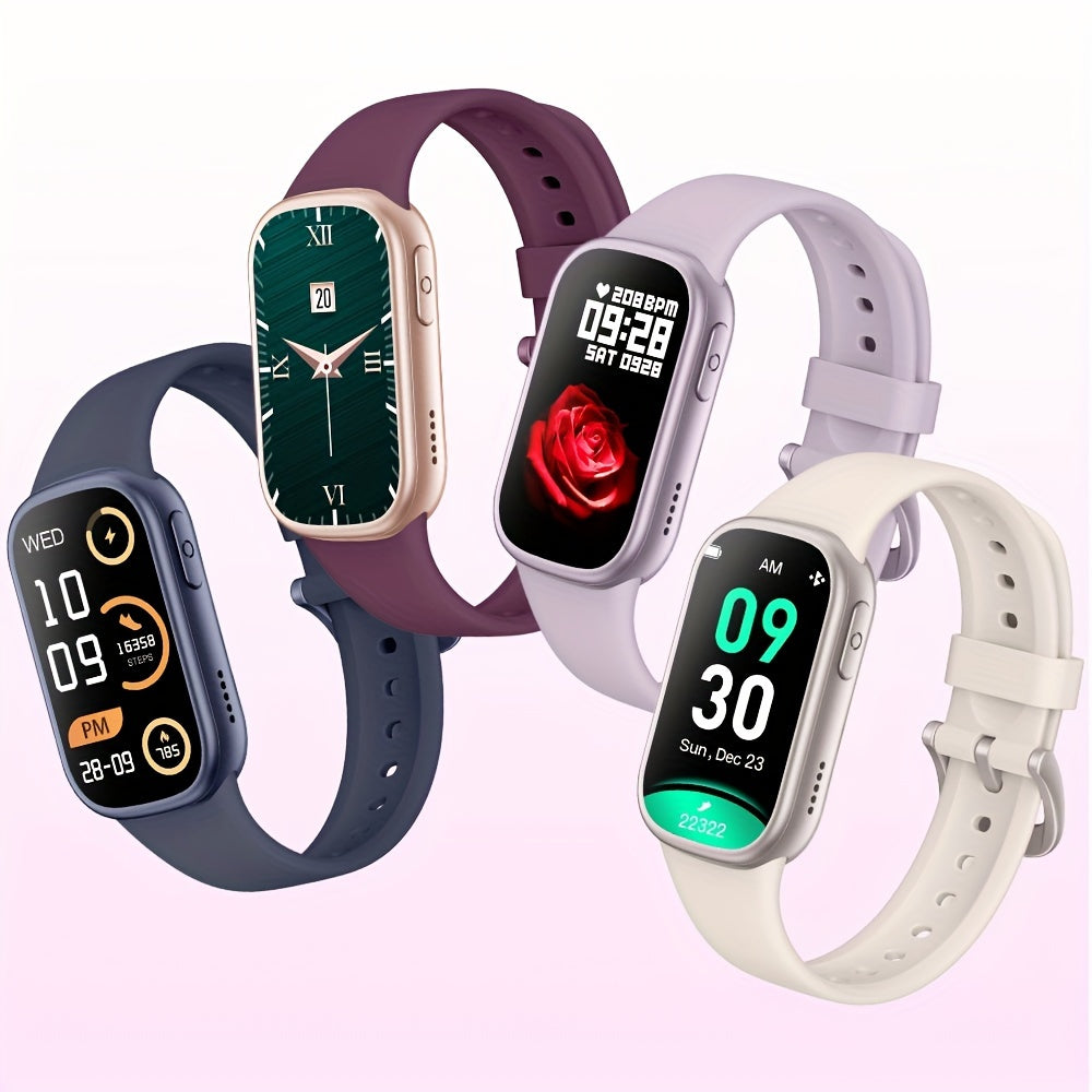 Reloj inteligente impermeable con monitor de actividad física y batería de larga duración para estilo de vida activo