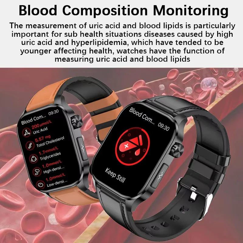 Reloj inteligente para personas mayores con monitorización de salud