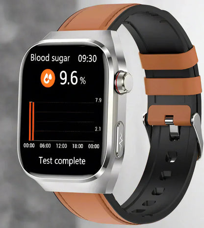 Reloj NexaPulse de Azúcar en Sangre, ECG, Ácido Úrico, Bluetooth
