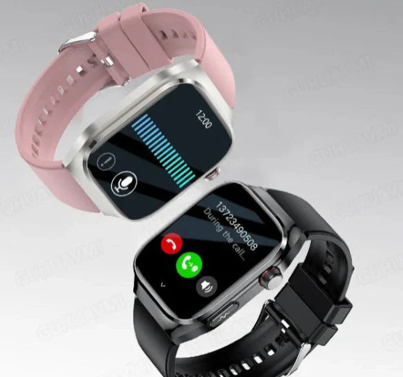 Reloj NexaPulse de Azúcar en Sangre, ECG, Ácido Úrico, Bluetooth