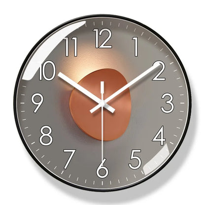 Reloj Redondo de Lujo para Decoración Moderna