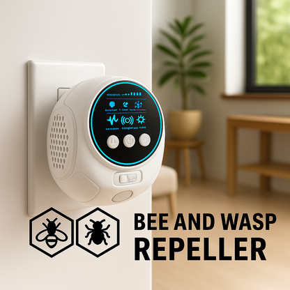 Repelente Ultrasonico de Abejas y Avispas Breevo para Cobertura de 360 Grados